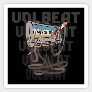 Volbeat Cassette Magnet